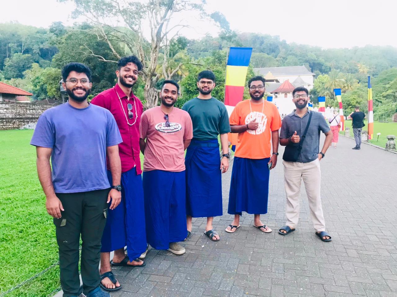 6 friends from Bangalore India